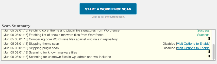 wordfence-tarama