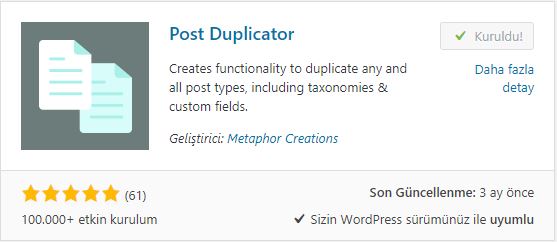 Post Duplicator