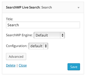 SearchWP Live Ajax Search